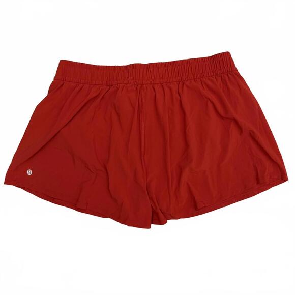 NWT Lululemon Pace Crush High-Rise Short 2.5" Dark Red - Size XL - Picture 4 of 9